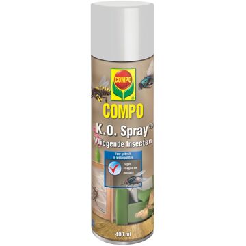 Compo K.O Spray- Vliegende insecten - 400 ML