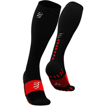 Compressport Full Sokken Recovery zwart - 39-41/L