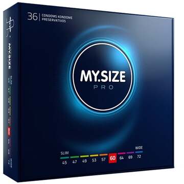 Condooms - 36 stuks (size 60)