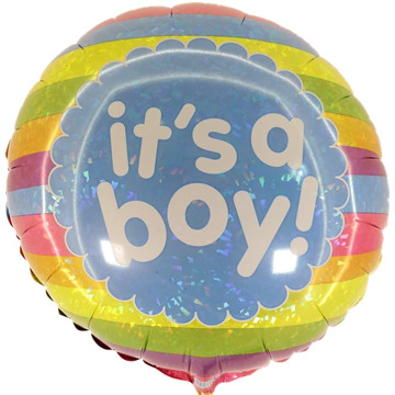 Congrats it 's boy ballon