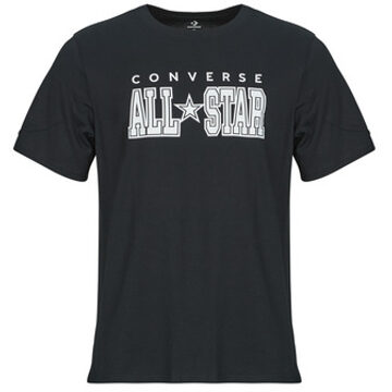 Converse T-shirt Korte Mouw Converse CONVERSE ALL STAR TEE" Zwart - S, M, L