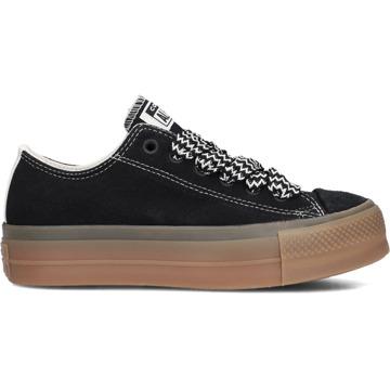 Converse Zwarte Platform Sneakers Chuck Taylor Stijl Converse , Black , Dames - 42 Eu,37 1/2 Eu,38 Eu,39 Eu,37 EU