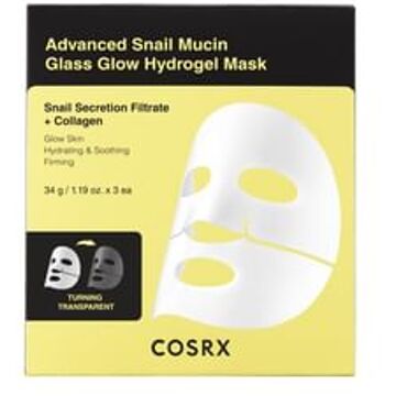 CosRx Advanced Snail Mucin Glass Glow Hydrogel Mask Set - Maskerset