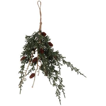 Countryfield Kunst Hangplant Chamaecyparis 5x12x40cm groen