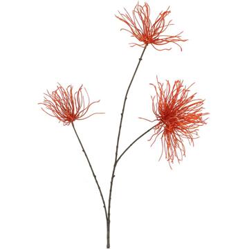 Countryfield Kunstbloem Grevillea oranje 94x24x13cm