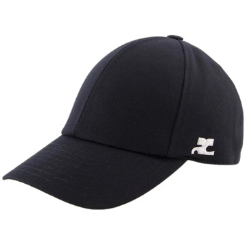 Courreges Caps Courrèges , Black , Dames - S