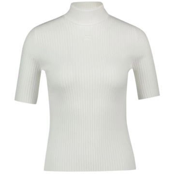 Courreges Witte Katoenen Jumper T-Shirt Reedition Courrèges , White , Dames - L,S