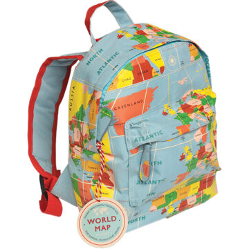 Craenen B.V.B.A. Mini Kinderrugzak - World Map