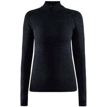 Craft Core Dry Active Comfort HZ Thermoshirt Dames Zwart - L