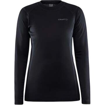Craft Core Warm Baselayer Longsleeve Dames zwart - M