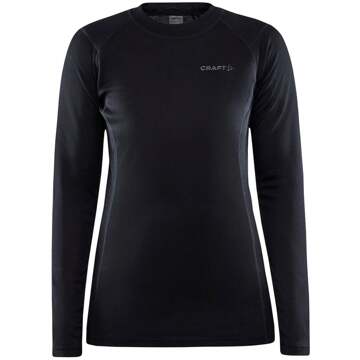 Craft Core Warm Baselayer Shirt Dames zwart