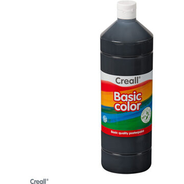 Creall Plakkaatverf Creall basic 20 zwart 500ml