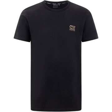 Cruyff Energized Shirt Heren zwart - goud - M