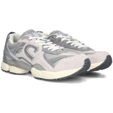 Cruyff Grijze Suède Lage Sneakers Cruyff , Gray , Dames - 36 Eu,40 Eu,42 Eu,37 Eu,38 EU