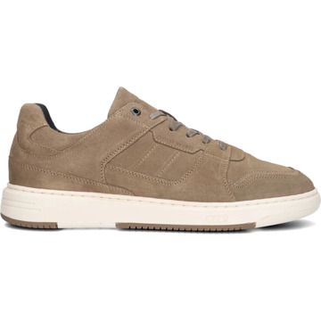 Cycleur De Luxe Taupe Suede Lage Sneakers Draft Cycleur de Luxe , Beige , Heren - 44 Eu,43 Eu,42 EU