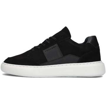 Cycleur De Luxe Zwarte Suède Lage Sneakers Cycleur de Luxe , Black , Heren - 42 Eu,43 Eu,45 EU