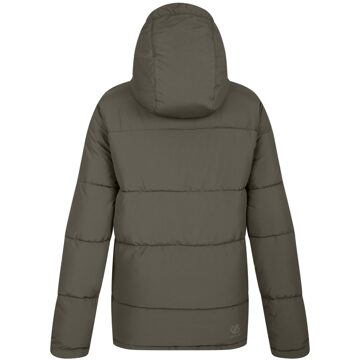 Dare 2b Dames society graffiti gewatteerde jas Groen