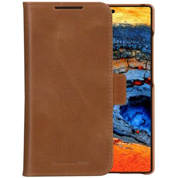 dbramante1928 Lynge Bookcase voor de Samsung Galaxy S25 Ultra - Bruin