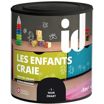 Decor Id Schoolbordverf Les Enfants Craie Zwart