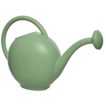 Decoris Gieter - lichtgroen - met broeskop - 8 liter - 52 x 21 x 38 cm - Gieters