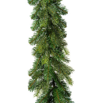 Decoris Guirlande - kerstslinger - groen - 270 cm - kerstversiering - Kerstslingers