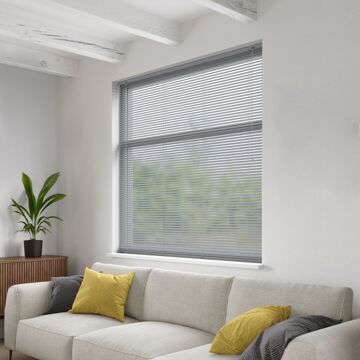 Decosol aluminium jaloezie (140x180 cm) Zilver - 000