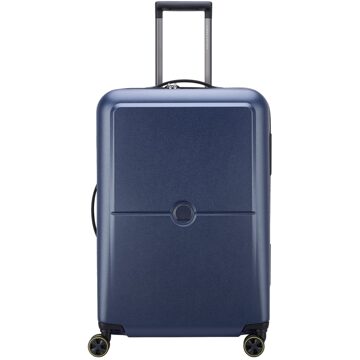 Delsey Turenne 2.0 Trolley M dark blue Harde Koffer Blauw - H 72 x B 47 x D 29