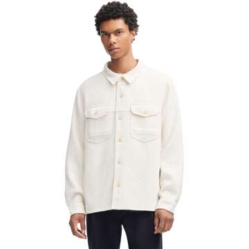 Denham Jagger overshirt swm Ecru - L