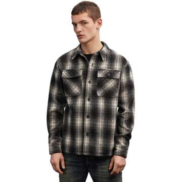 Denham Oliver check overshirt pwc Print / Multi - L