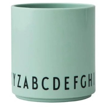 Design Letters Accessoires Design Letters Eet En Leer Kids Cup Green 220 Ml 1 st