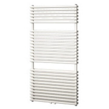 Designradiator Florion Nxt Dubbel 121,6 x 50 cm 833 Watt met Middenaansluiting Black Graphite