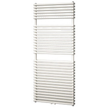 Designradiator Plieger Florian NXT 140.6x60cm 1153 Watt Wit Structuur Zijaansluiting