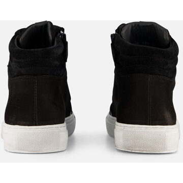 Develab Mid Cut Sneakers zwart Leer - 35,37,38,39,40