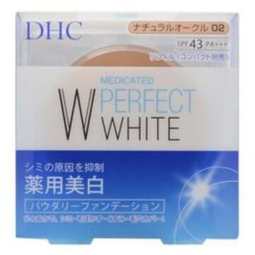 DHC Perfect White Powdery Foundation SPF 43 PA+++ 02 Natural Ocher Refill