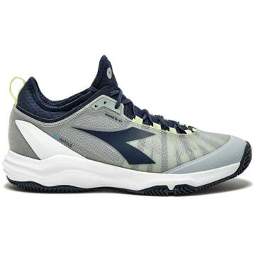 Diadora Speed Blushield Fly 4 + Tennisschoenen Heren grijs - 44.5