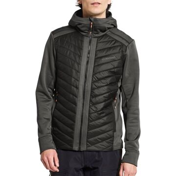 DIDRIKSONS Zuko Jas Heren zwart - donker grijs - XL