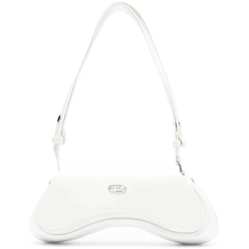 Diesel Crossbody Tas Wit Play Diesel , White , Dames - ONE Size