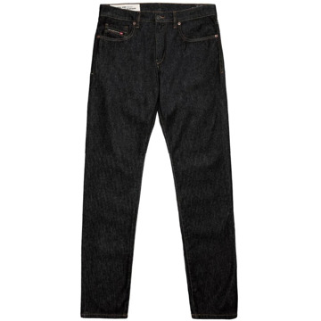 Diesel Donkerblauwe Five-Pocket Denim Jeans Diesel , Blue , Heren - W30,W32,W28,W27