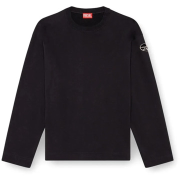 Diesel Stijlvolle Sweaters Collectie Diesel , Black , Heren - 2Xl,Xl,L,M,S,Xs