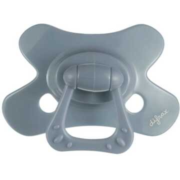 Difrax Fopspeen - Natural - 6+ maanden - Siliconen - Stone - 1 stuk