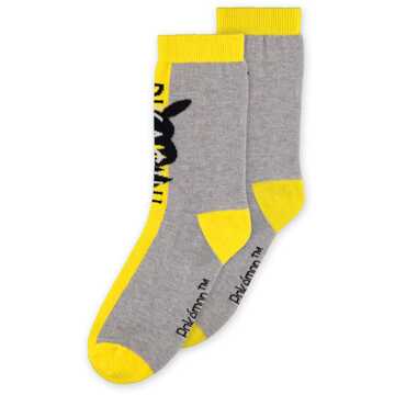 Difuzed Pokémon Socks Yellow Pikachu 35-38