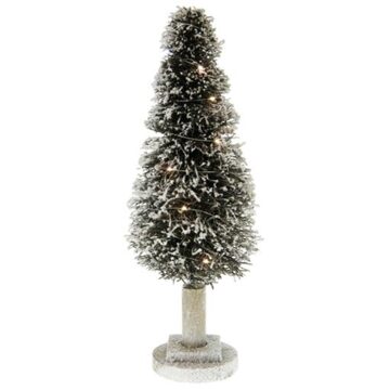 Dijk Natural Collections Boom met verlichting rattan Ø13x40cm bruin