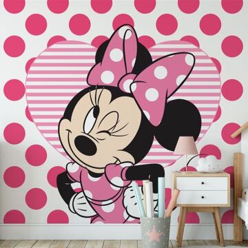 Disney Vliesbehang Minnie & Hearts Mural