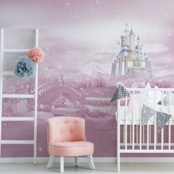 Disney Vliesbehang Princess Castle Mural