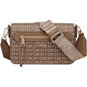 DKNY Bryant Ave Md Flap Cbody shitake Beige - H 22 x B 15 x D 6