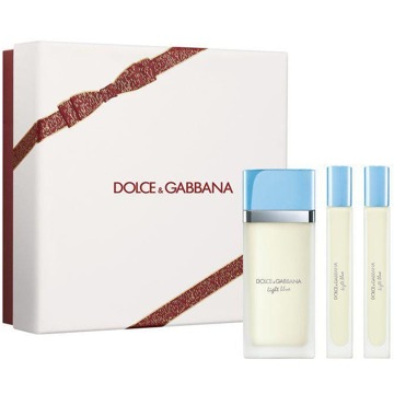 Dolce & Gabbana Geschenkset Dolce & Gabbana Light Blue EDT Gift Set 50 ml + 10 ml + 10 ml