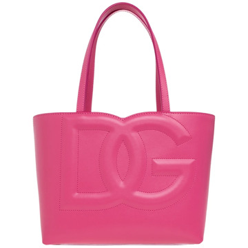 Dolce & Gabbana Leren shopper tas Dolce & Gabbana , Pink , Dames - ONE Size