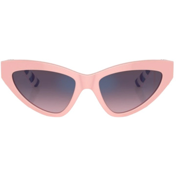 Dolce & Gabbana Roze Gradient Lens Cat-Eye Zonnebril Dolce & Gabbana , Pink , Dames - 55 MM