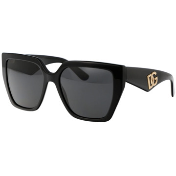 Dolce & Gabbana Stijlvolle zonnebril 0Dg4438 Dolce & Gabbana , Black , Dames - 55 MM