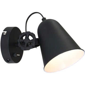 Dolphin Wandlamp Zwart